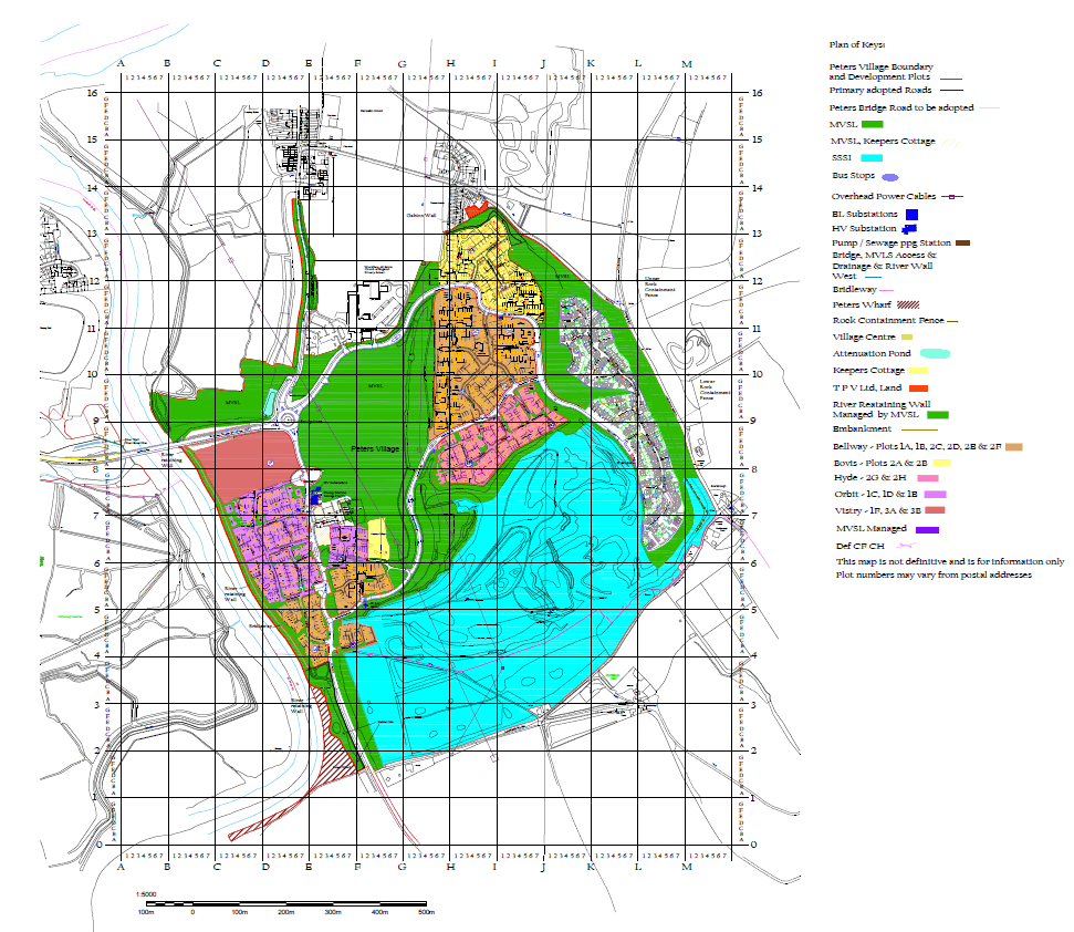 Planning Management Peters Village project in Medway, Kent